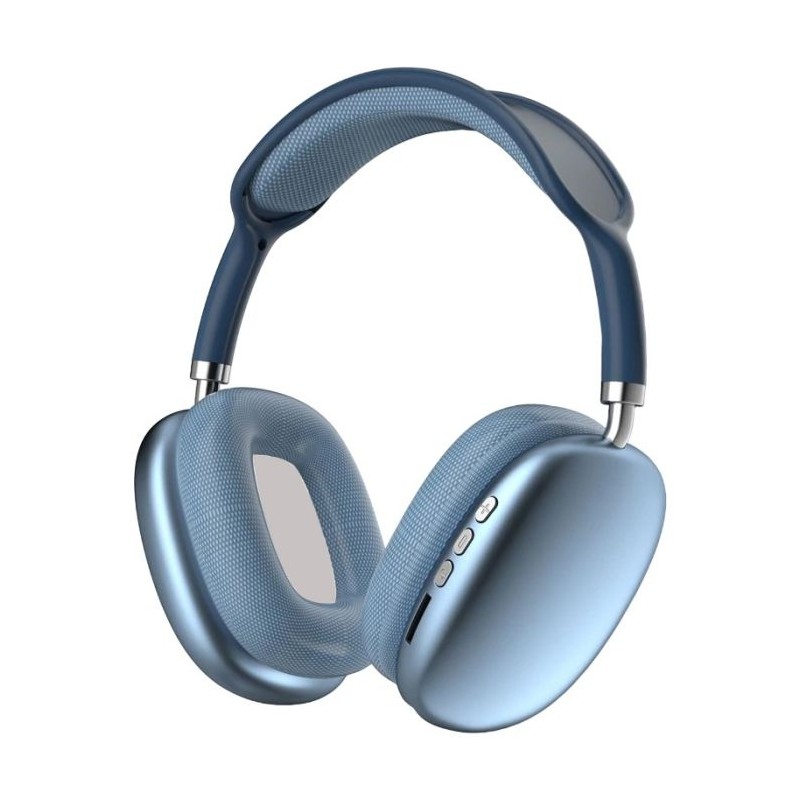 Casque Sans Fil P9 Plus - Bleu