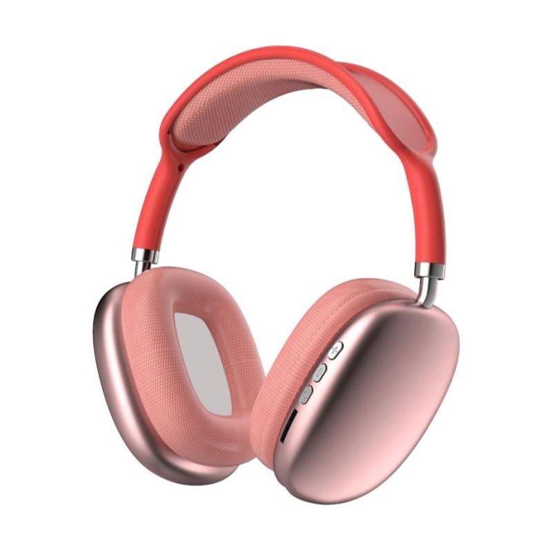 Casque Sans Fil P9 Plus - Rouge