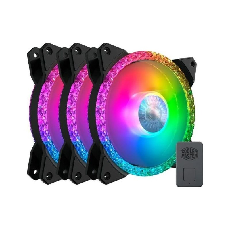 Ventilateur COOLER MASTER MF120 PRISMATIC 3en1