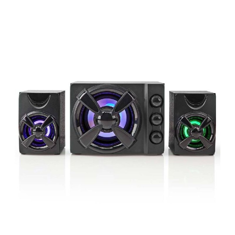 Haut Parleur Gamer Filaire NEDIS GSPR31021BK -...
