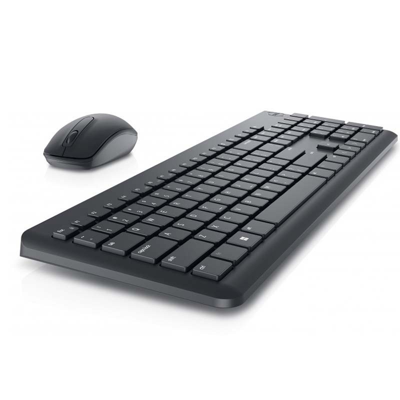 Ensemble Clavier et Souris Sans Fil Dell Noir (...