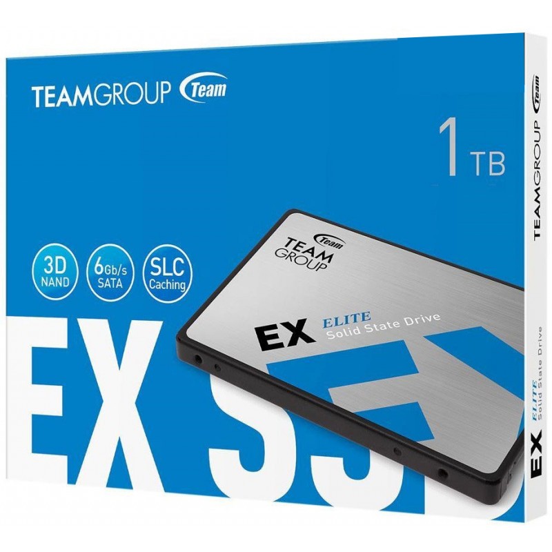 Disque SSD Interne TeamGroup EX2 1 To 2.5" SATA...