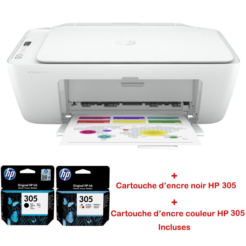 Imprimante Multifonction HP Tout En Un DeskJet...