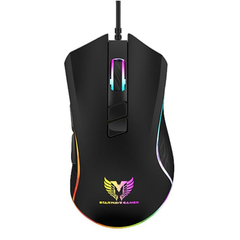 Souris Gaming GM1096 RGB - USB / Noir