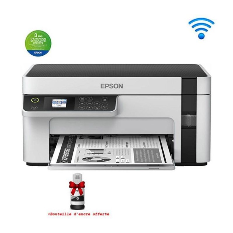 Imprimante EPSON ECOTANK ET-M2120 à Réservoir...