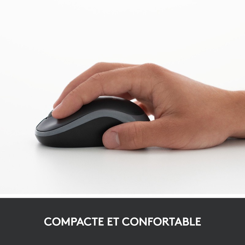 Souris Logitech Sans Fil M185 / Bleu