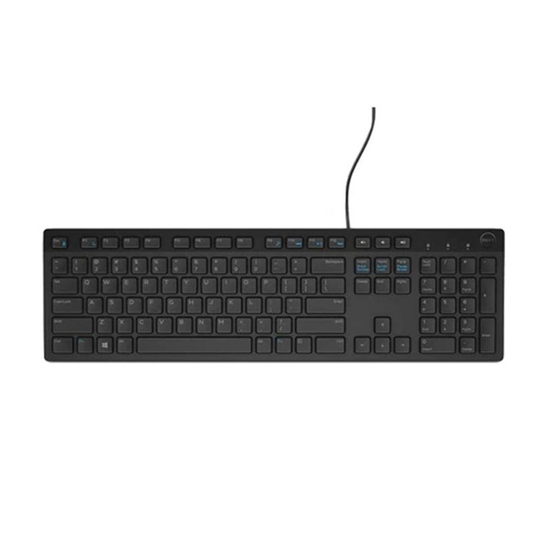 Clavier Filaire Multimédia DELL KB216 QWERTY -...