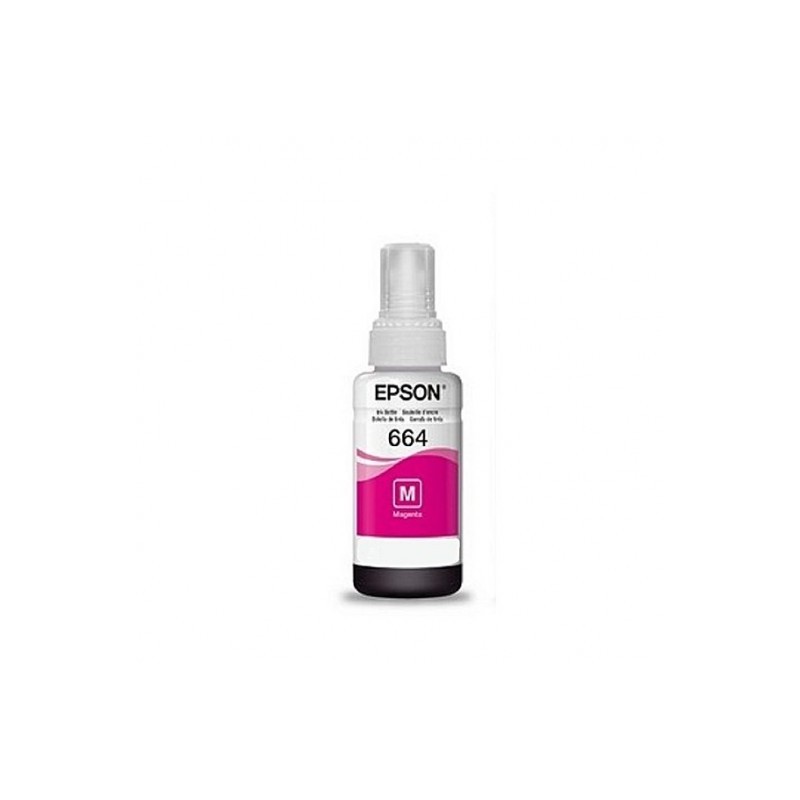 Bouteille D'encre EPSON EcoTank T664 MAgenta -...