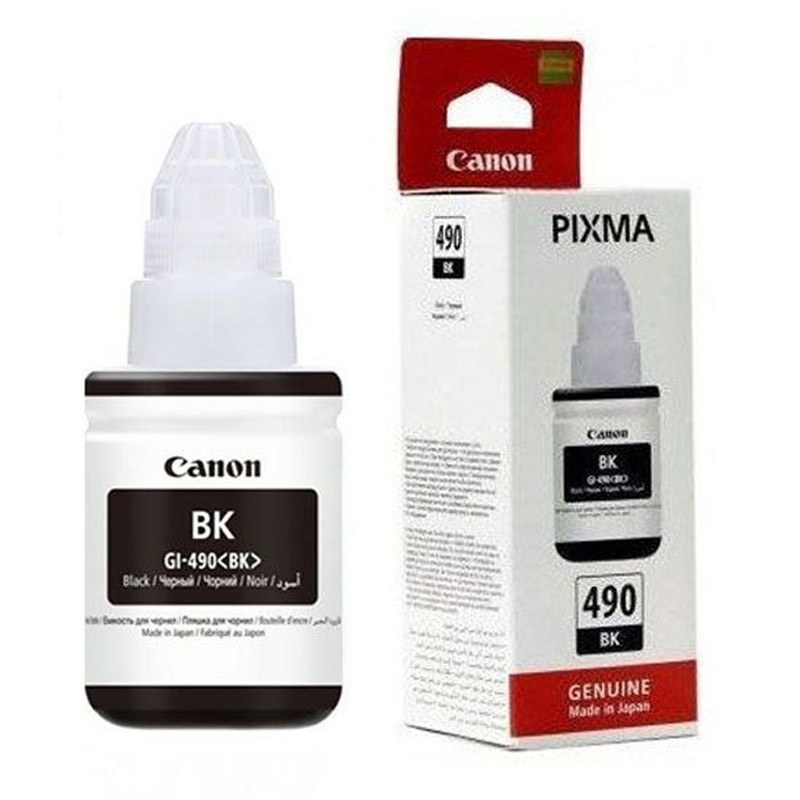 Bouteille d'encre Original Canon GI 490 BK -...