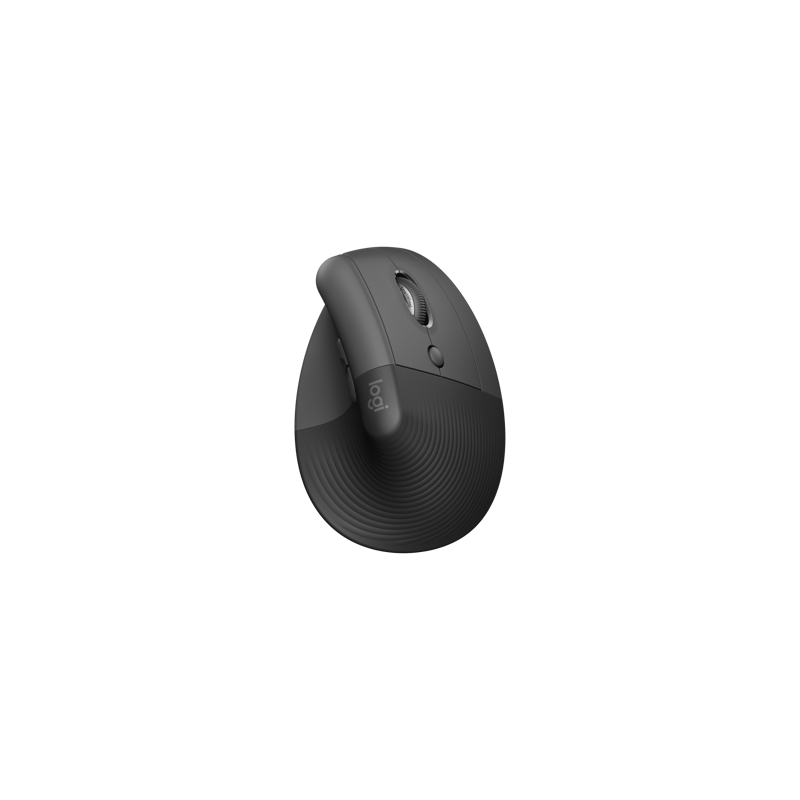 Logitech Lift Vertical Ergonomic Mouse -...