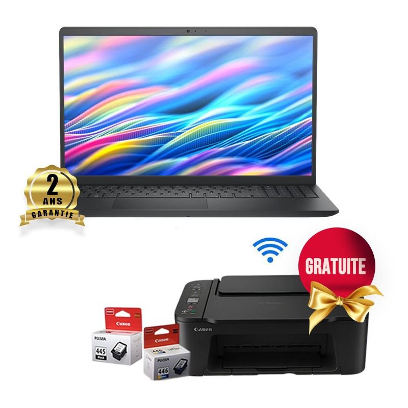 Pc Portable Dell 15 DC15250 + Imprimante...