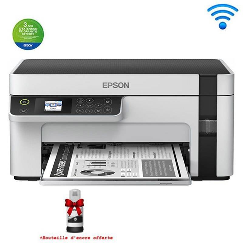 Imprimante EPSON EcoTank ET-M2120 à Réservoir...
