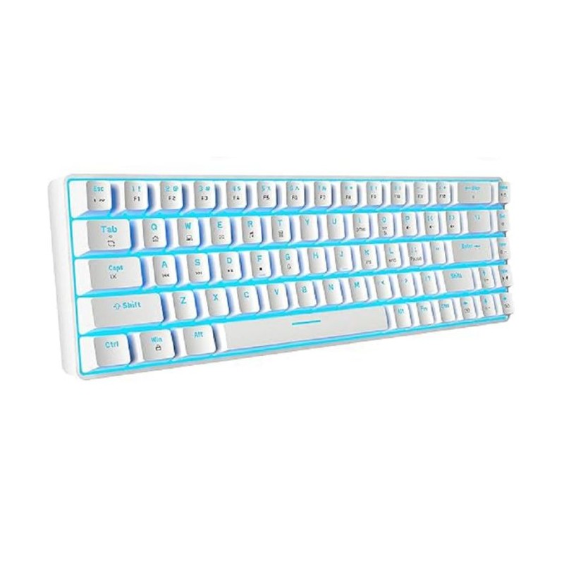 Clavier Gamer Filaire Mécanique V800 RGB - Blanc