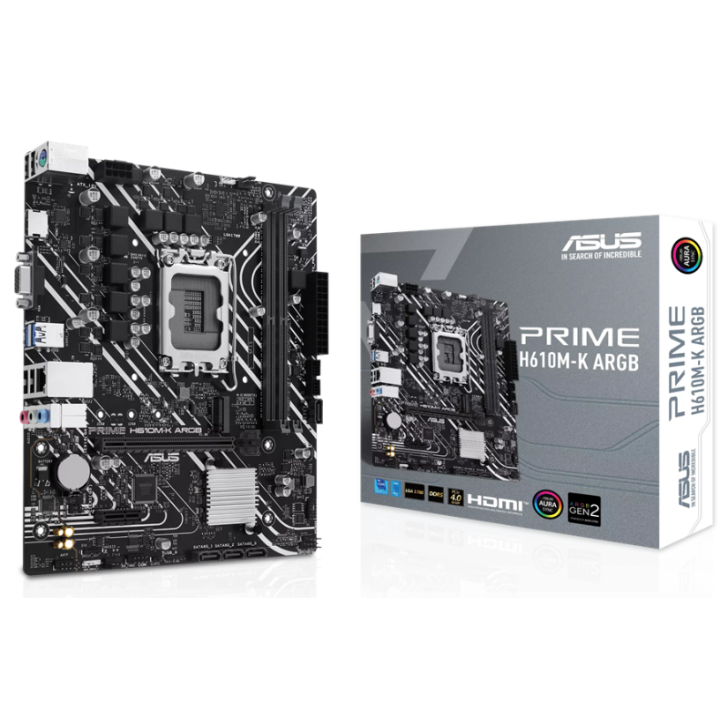 Carte mère micro-ATX ASUS PRIME H610M-K DDR4 /...