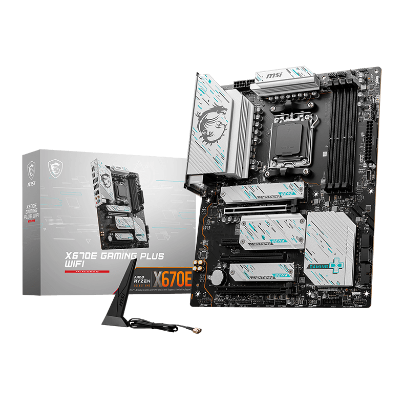 Carte mère MSI X670E GAMING PLUS WIFI ATX / AM5...
