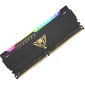 Barette Mémoire Patriot Viper Steel DIMM DDR4 CL18 / 8 Go / 3200 MHz / RGB