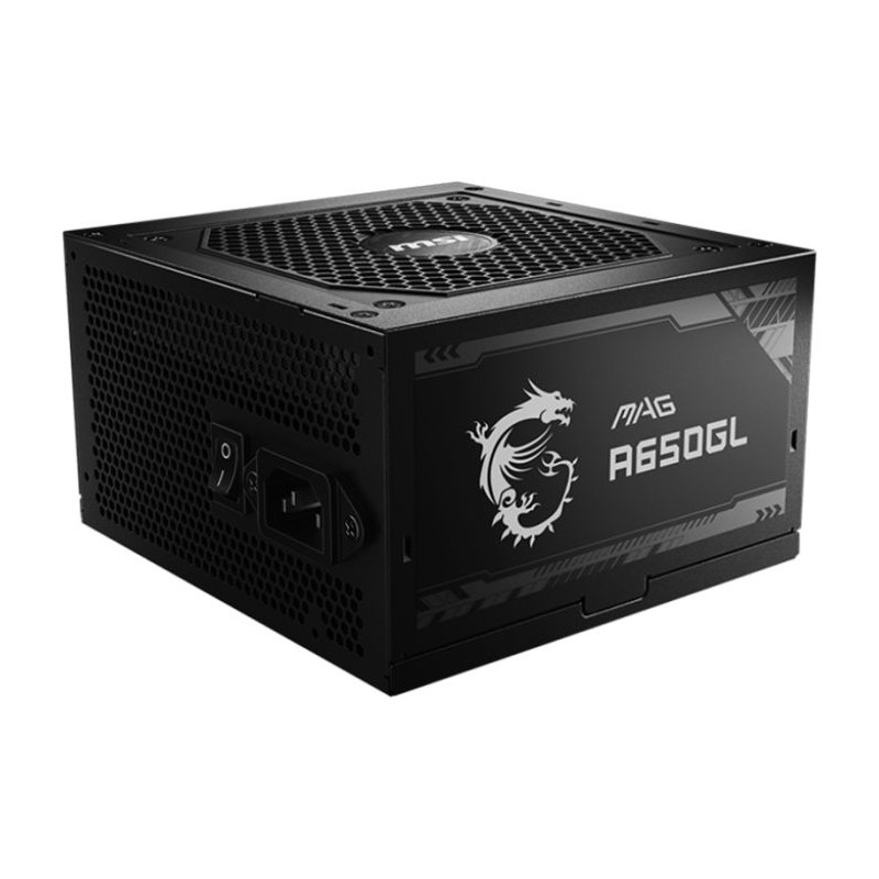 Bloc D'Alimentation Gamer MSI MAG A650GL 80+...