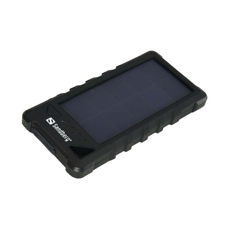 Power Bank Solaire SANDBERG 16000 mAh - Noir